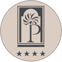 Logotipo de Palmyra Golf, hotel de 4 estrellas en Cap d’Agde