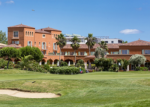 View of part of the Cap d'Agde golf course