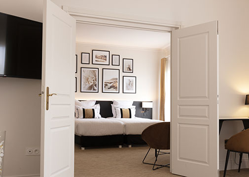 Zimmeransicht der Palmyra Golf Suite, 4-Sterne-Hotel in Cap d’Agde